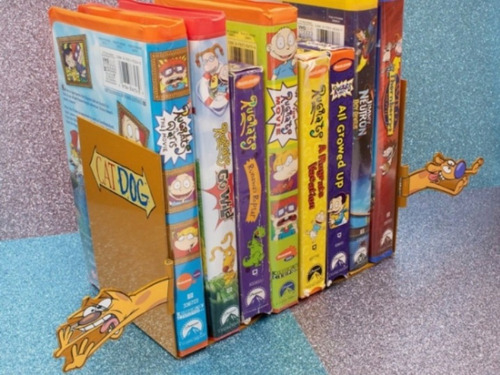 Catdogs Bookends Original Nickelodeon Box Detiene Libros 