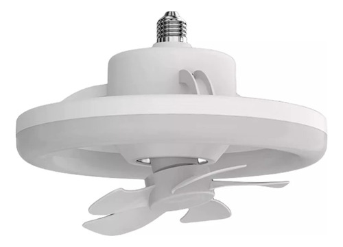 Ventilador De Techo Ajustable Con Luz, Lámpara Led 36 E27