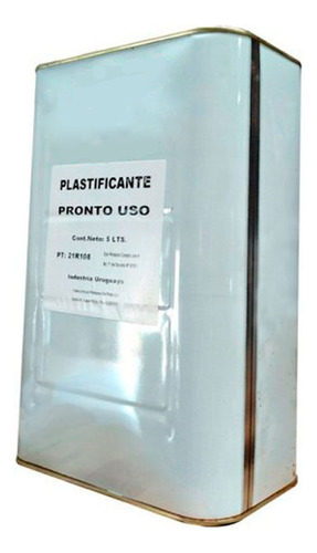 Plastificante Pronto Uso Elbex 5 Litro H Y T 