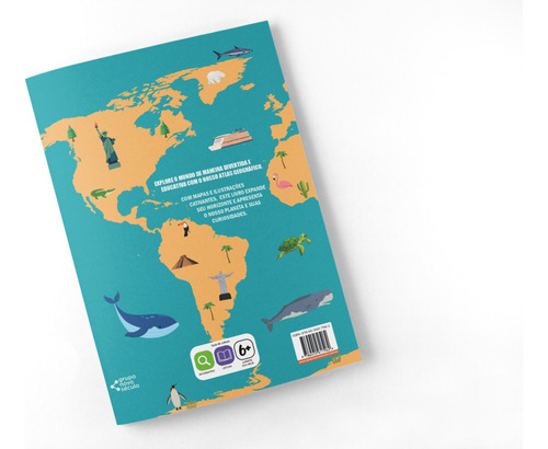 Atlas Geográfico: Bandeiras Dos Países E Estados Do Brasil - Acompanha Megapôster Do Mapa-múndi