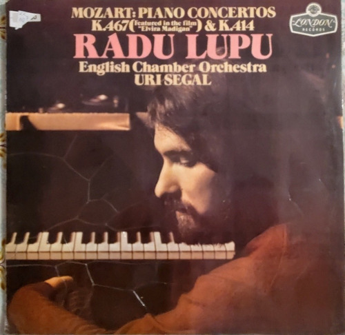 Vinilo Lp  De  Radu Lupu  Mozart Piano Concierto (xx607