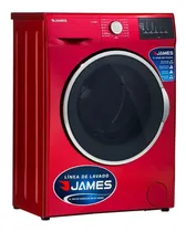 Comprar Lavarropas James 6kg Rojo 15 Programas Carga Frontal Dimm