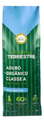 Adubo Orgânico Fertilizante Npk Para Cacto E Suculentas 1kg