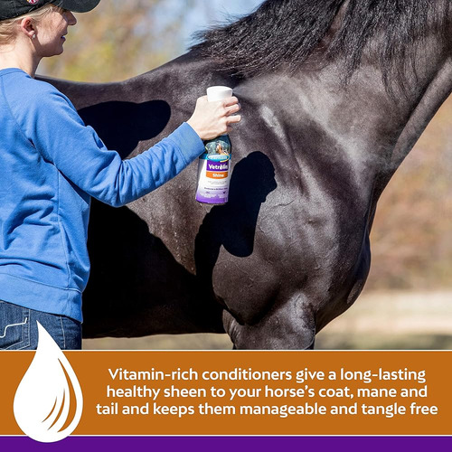 Farnam Vetrolin Shine Coat Conditioner And Shine, Spray Cont