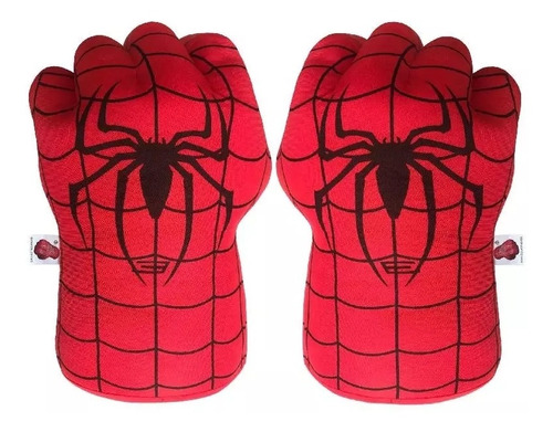 Guantes Par Superheroes Spiderman Alcolchonado Box Jugar 