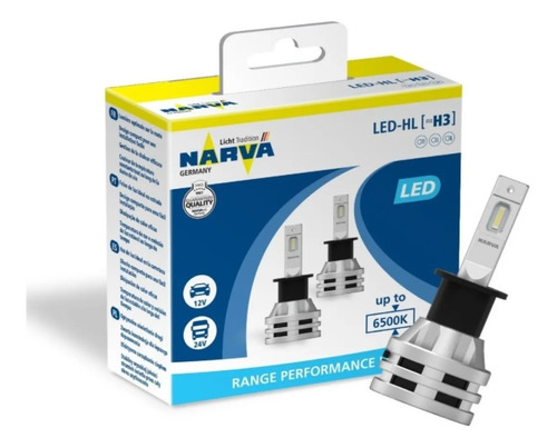 Bombillos Luces Led H4, H7, H11, H1, 9005 Narva Alemana