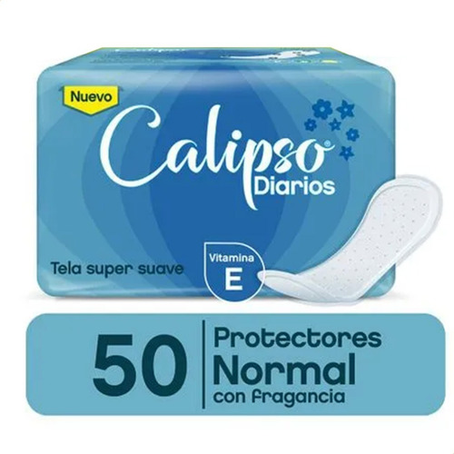 Imagen 2 de 5 de Calipso Normal Con Fragancia Protector Diario X50 Unidades