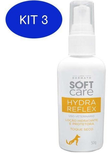 Kit 3 Soft Care Hydra Reflex 50 G