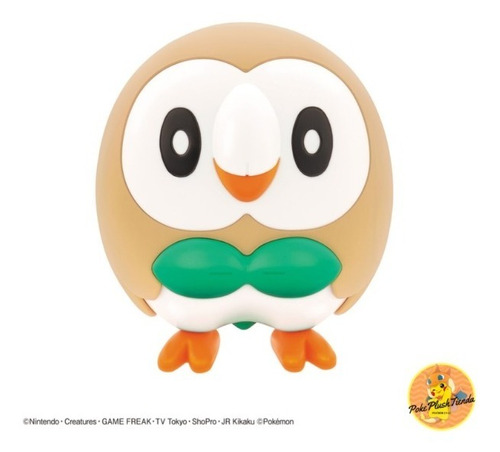 Model Kit Armable Figura Pokemon Rowlet Bandai Original