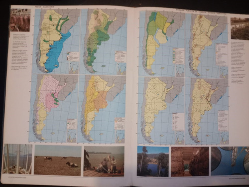 Libro Geografía Y Atlas De Argentina Y El Mundo Oriente