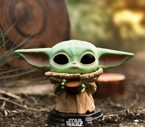 Funko Pop Star Wars:mandalorian- The Child W/cup