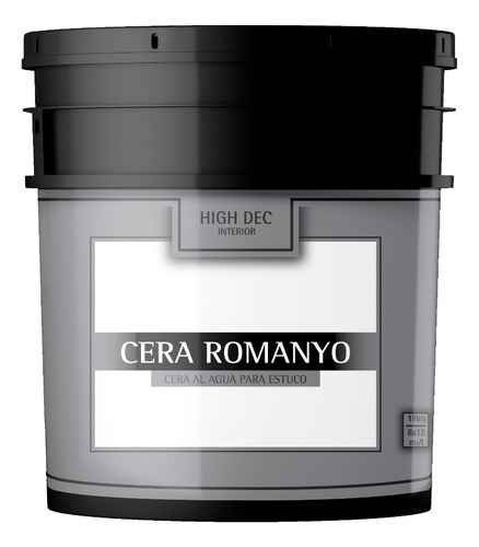 Cera Romanyo 1lt Para Estuco Sanyo Jafep 15% Off 2da Unidad