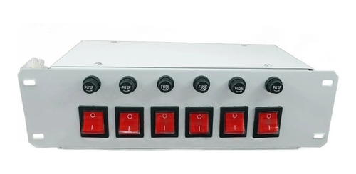 Imagem 1 de 2 de Controlador Para Aquário 6 Canais Branco Indicador Luminoso