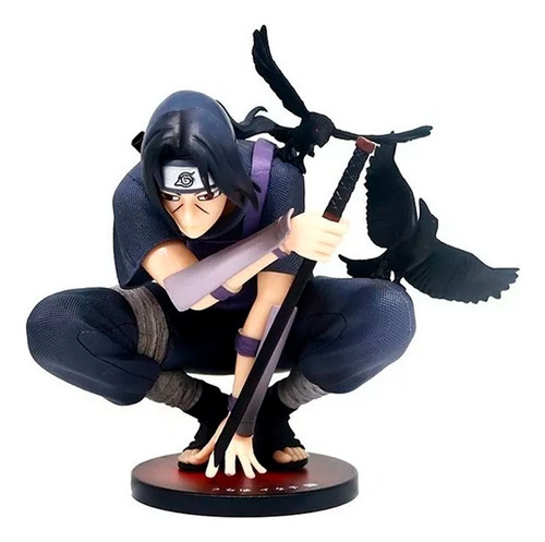 Figura Itachi Uchiha Con Espada Weapoon Naruto Shippuden 