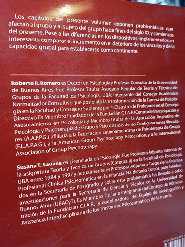 Imagen 2 de 4 de Grupo Objeto Y Teoria Vol 5 - Romero -LG