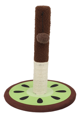 Rascador Kitty Claw Para Gatos, Kiwi, Sisal, Vertical