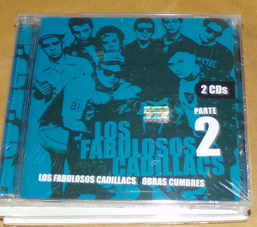 Los Fabulosos Cadillacs Obras Cumpres Pt.2 Cd Nuevo Kktus