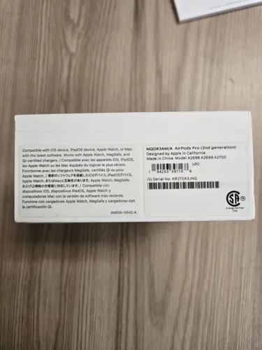 Caixa Original Apple Airpods Pro 2a Geração (sem Fones