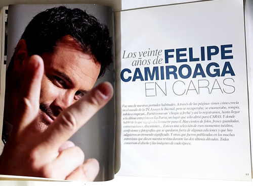 Caras Especial Felipe Camiroaga Los 21 Juan Fernández 9/2011 (Usado)