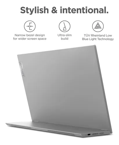 Monitor Portatil Lenovo L15 15.6 Full Hd 60hz Usb C