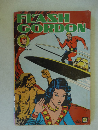 Flash Gordon Nº 3 Rge Out 1975 Leia Anúncio