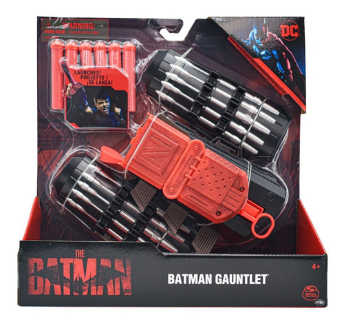 Dc The Batman Guantelete Lanzador 6 Dardos Spin Master