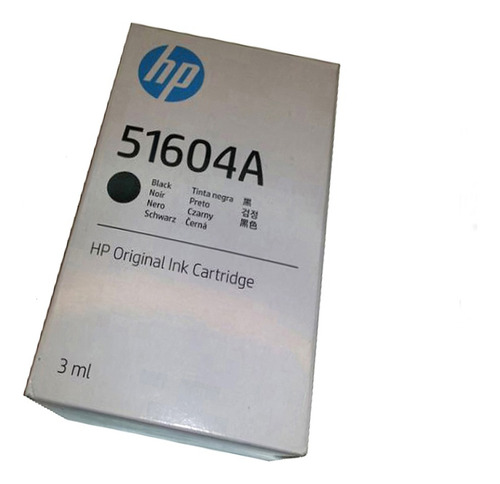 Cartucho Hp 51604a Original Preto 3ml - 1 Unidade