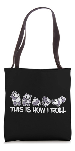 Bolsa De Tela Little Bear Panda Así Es Como Hago Rodar El Ar