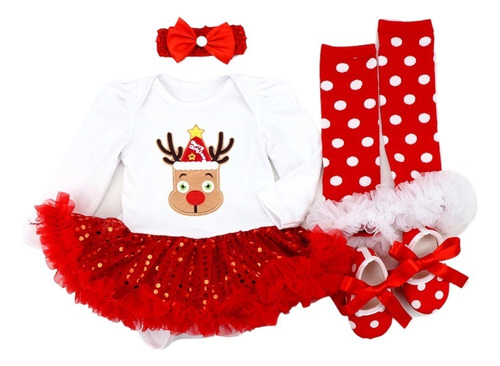 Ropa De Bebé Recién Nacido De Dibujos Animados De Navidad