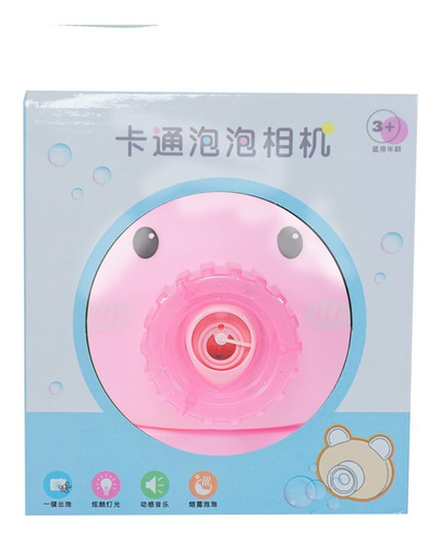 Imagen 5 de 6 de Cámara De Burbujas Juguete Para Hacer Burbujas Burbujero 1pz