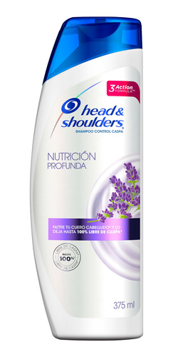 Head & Shoulders Nutrición Profunda Shampoo 375ml