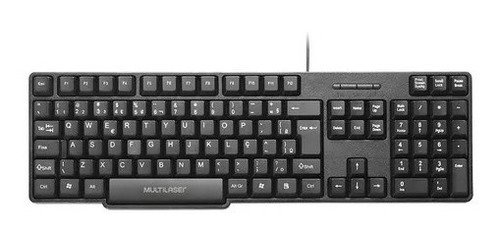 Imagem 2 de 5 de Teclado Ps2 Multilaser - Tc225 - Abnt2