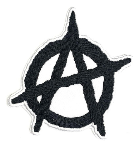Símbolo De Anarquía, Anarquista, Punk, Gótico, Hilo ...