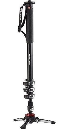 Monopod De Video De Aluminio Manfrotto Xpro 4 Seccion, Negro