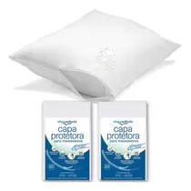 Comprar Kit 2 Capas De Travesseiros Impermeável Viva Conforto