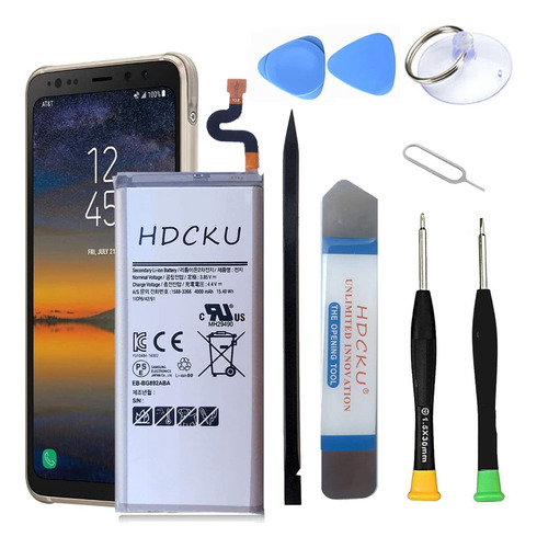 Kit De Repuesto De Batería Para Samsung Galaxy S8 Active G89