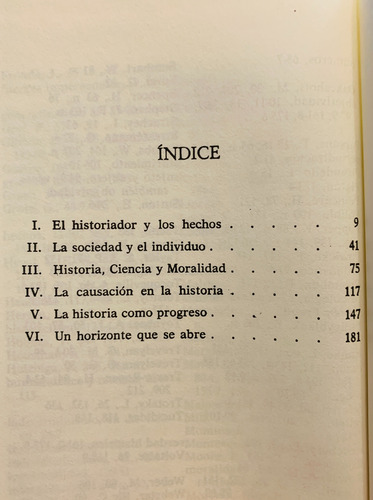 ¿qué Es La Historia? Edward H. Carr