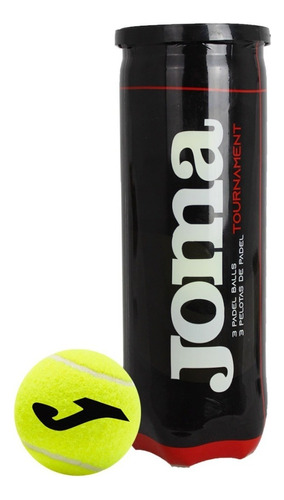 Pelota Joma Para Pádel Blíster 3 Piezas Presurizada Neón