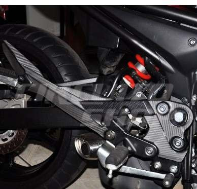 Protetor Tuning Auto Relevo Quadro Pedaleira Moto Yamaha Xj6