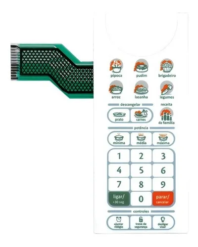 comprar Membrana Forno De Microondas Consul Aquarela Cmn34 Cmn 34