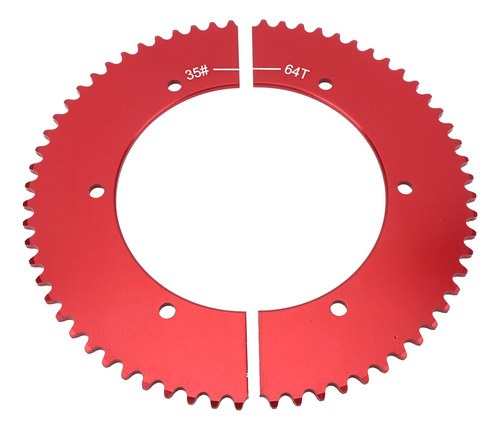 Mini Bike Split Sprocket Universal 35 Chain 64 Dents Traseir