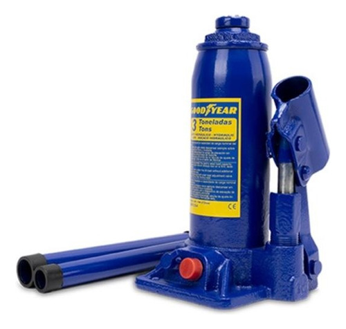 Gato Para Auto C/valvula D/seguridad 8 Toneladas Goodyear
