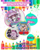 Comprar Pack Más De 100 Caketopper, Papelería Creativa