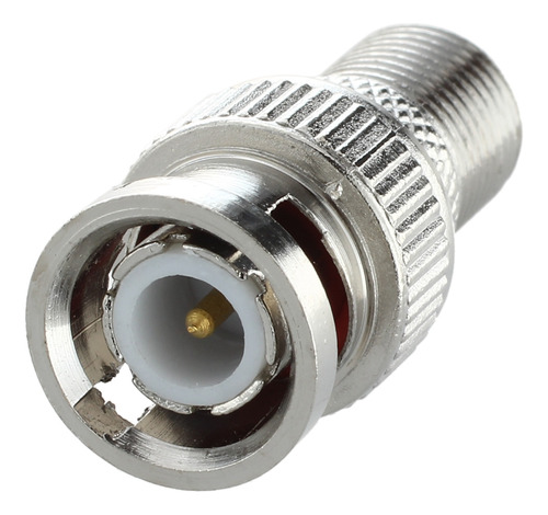 Adaptador Coaxial De Enchufe Macho Bnc A Conector Hembra F,