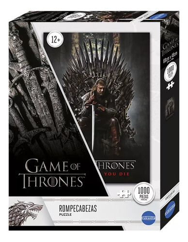 Puzzle Game Of Thrones Ned Stark Juego Tronos 1000 Pzs Lelab