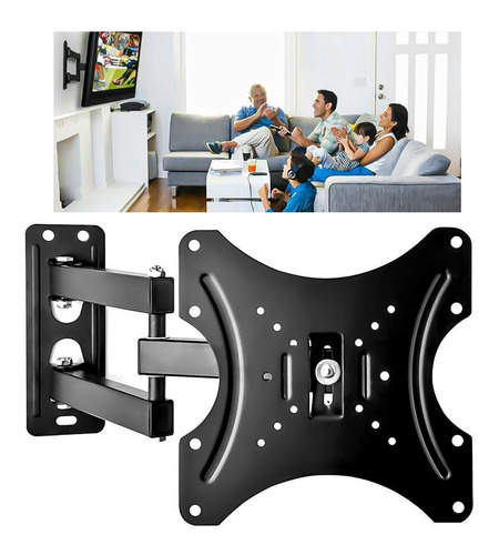 Imagen 1 de 8 de Soporte Tv Led 14 A 42 Brazo Articulado Hasta 35 Kg - Otec