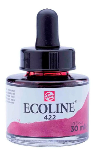 Tinta Aquarela Liquida Talens Ecoline 30ml - Reddish Brown Cor 422 Reddish Brown