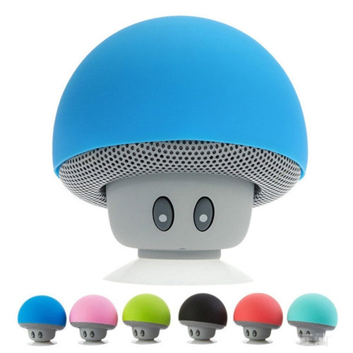 Parlante Bluetooth Mini Speaker Hongo Colores