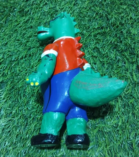 Muñeco Dinosaurio Bernardo Independiente - Tinelli (Usado)
