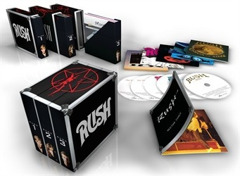 Rush Sector 1, 2 E 3 - Boxes Com 15 Cd's + 3 Dvd's